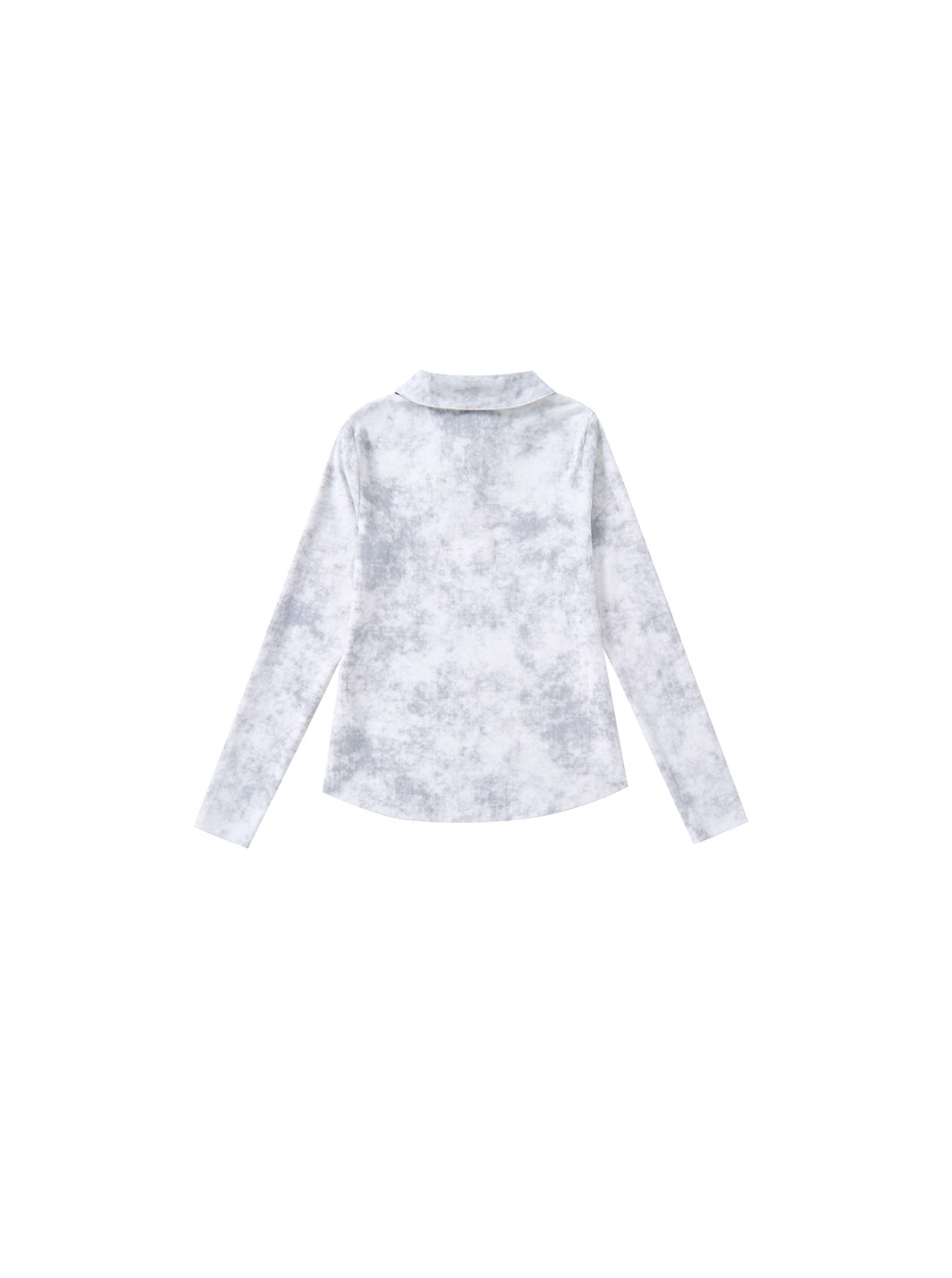 & Lu Collared Washed T-Shirt