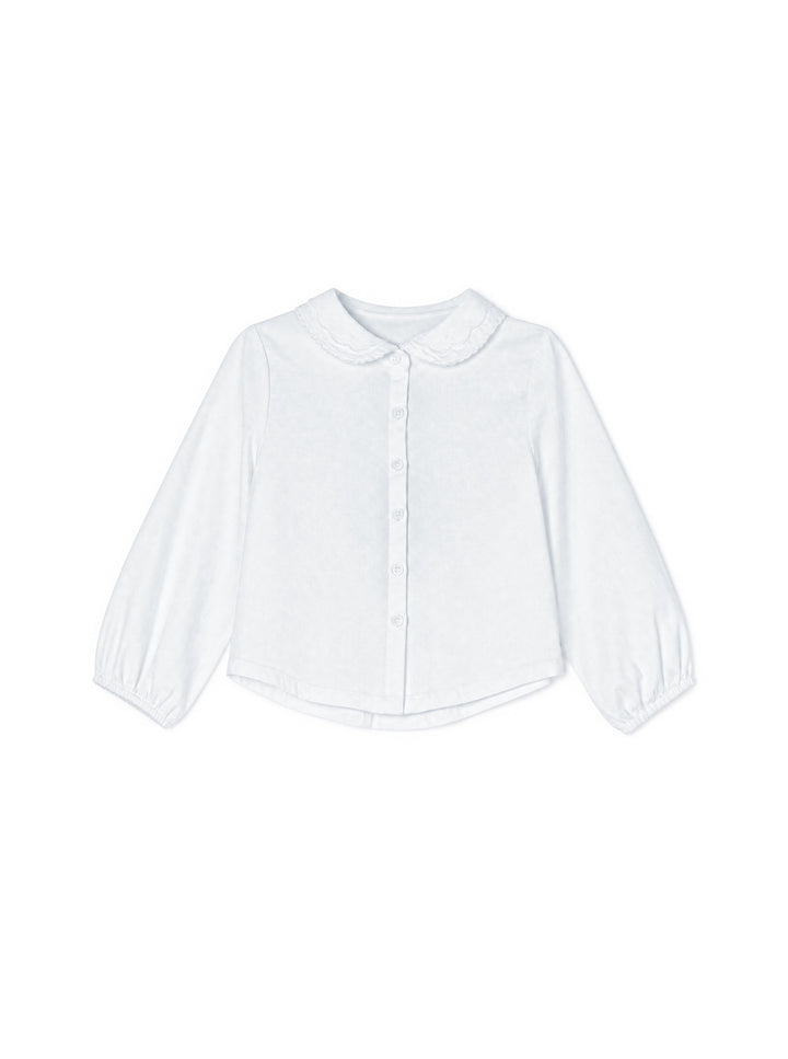 Embroidered Shirt - White