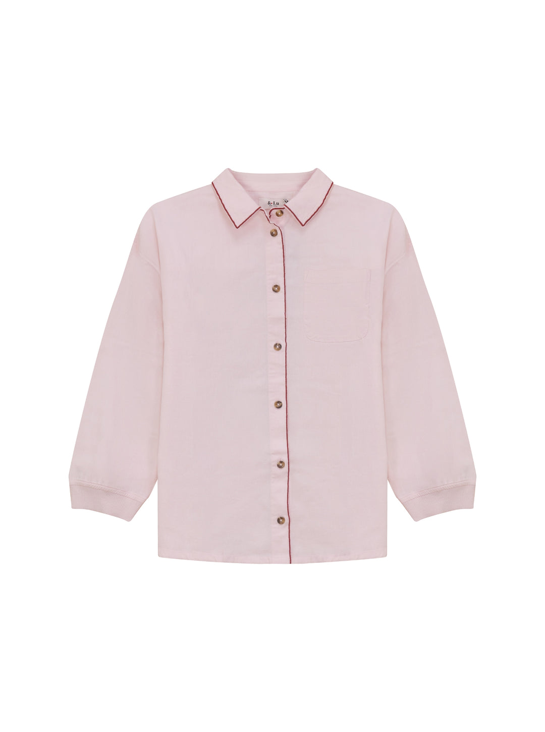 Embroidered Lines Shirt