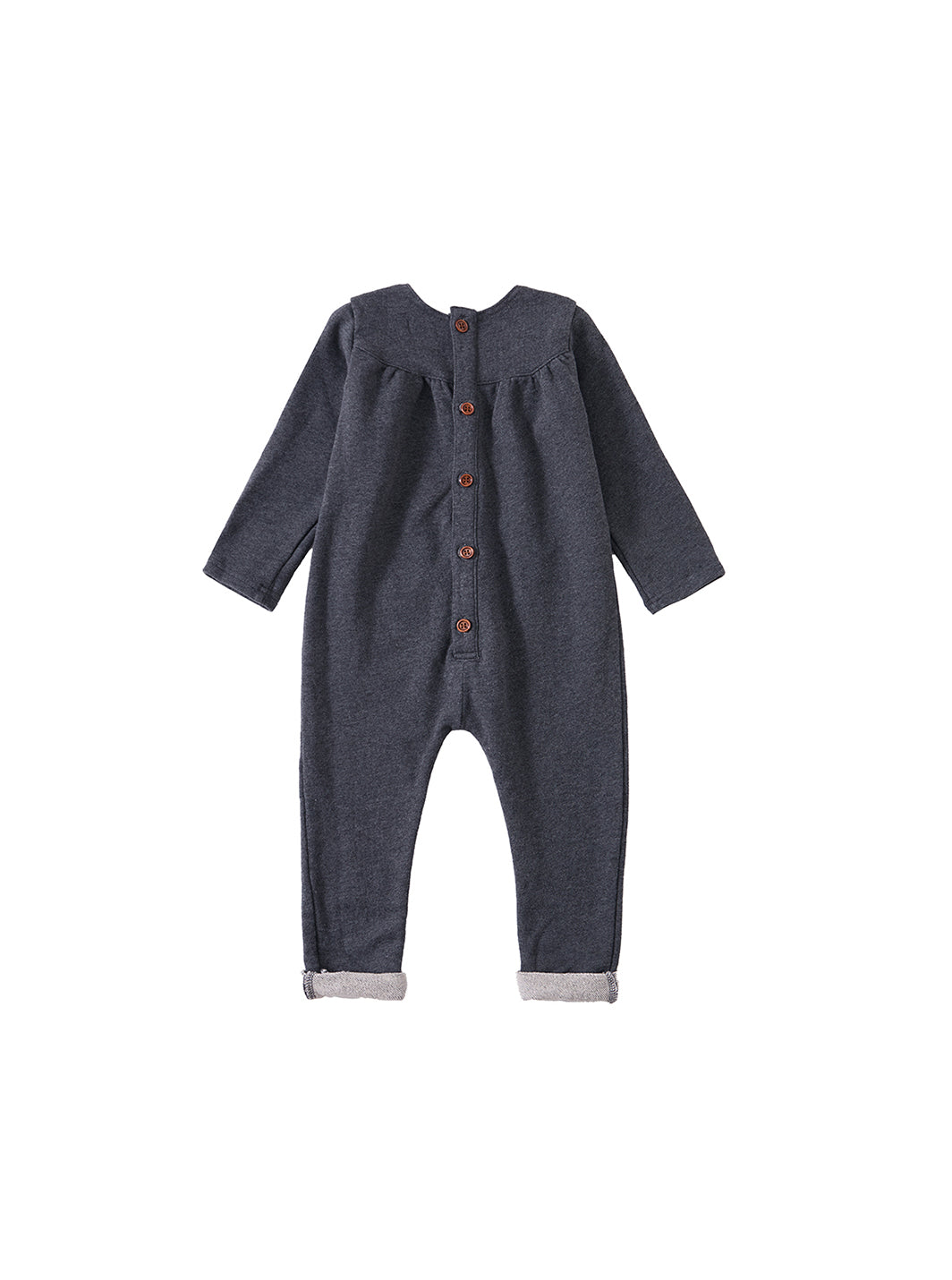 Petite Rose Overall - Charcoal