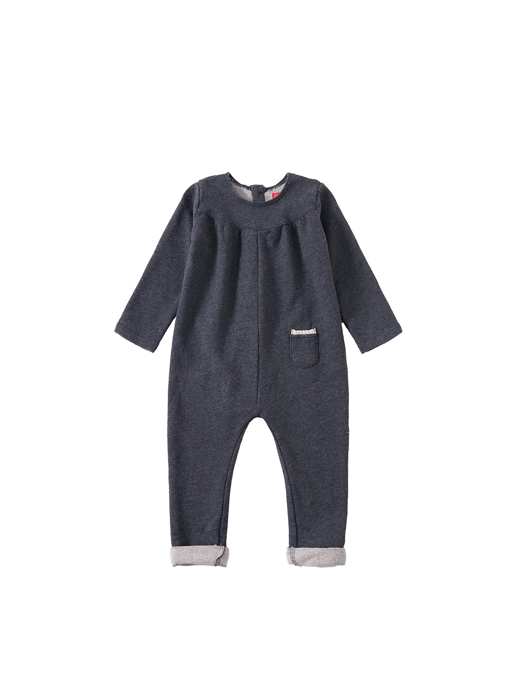 Petite Rose Overall - Charcoal