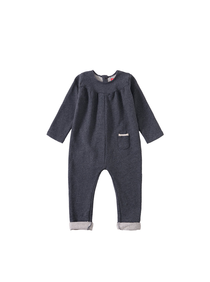 Petite Rose Overall - Charcoal