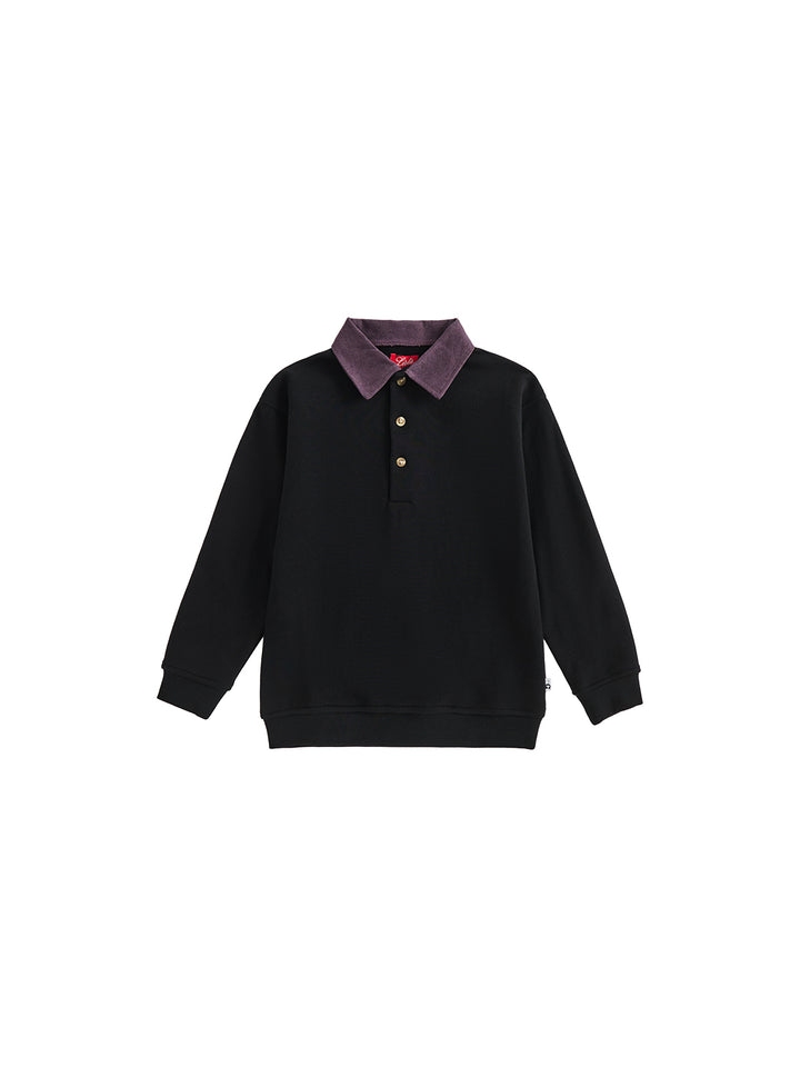 Washed Twill Polo