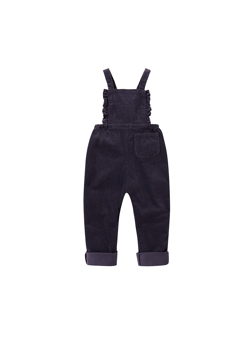 Charcoal Chapter Ruffle Overall