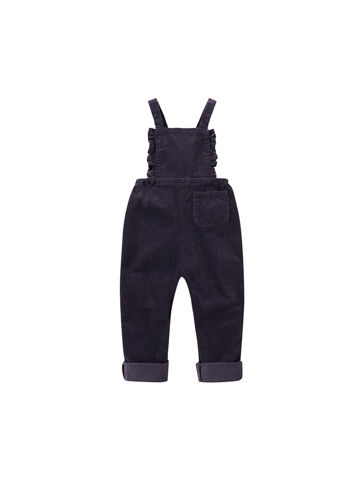 Charcoal Chapter Ruffle Overall