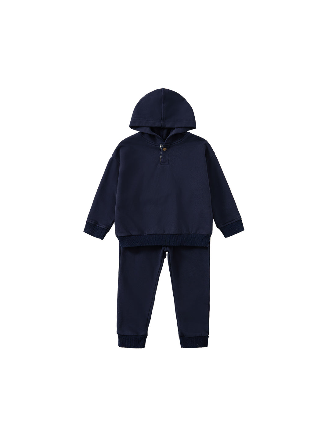 Cord & Check Set - Navy