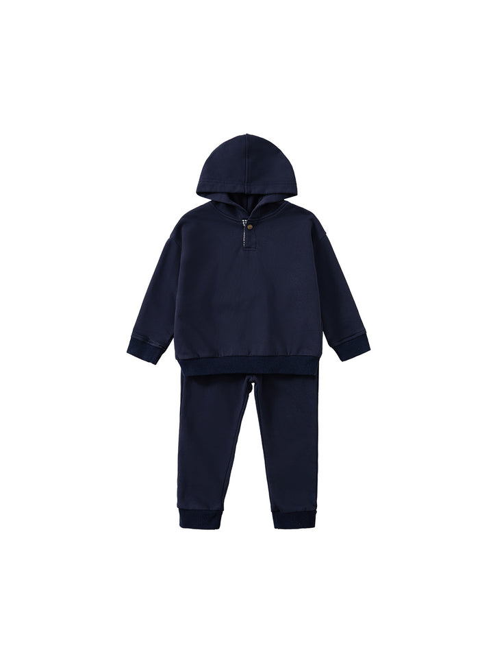 Cord & Check Set - Navy