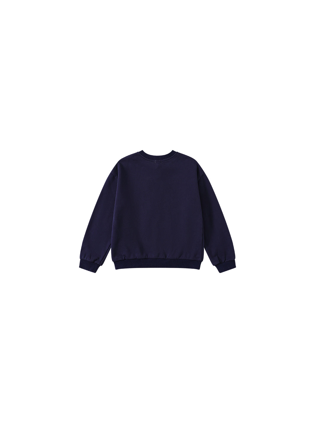 Cord & Check Top- Navy