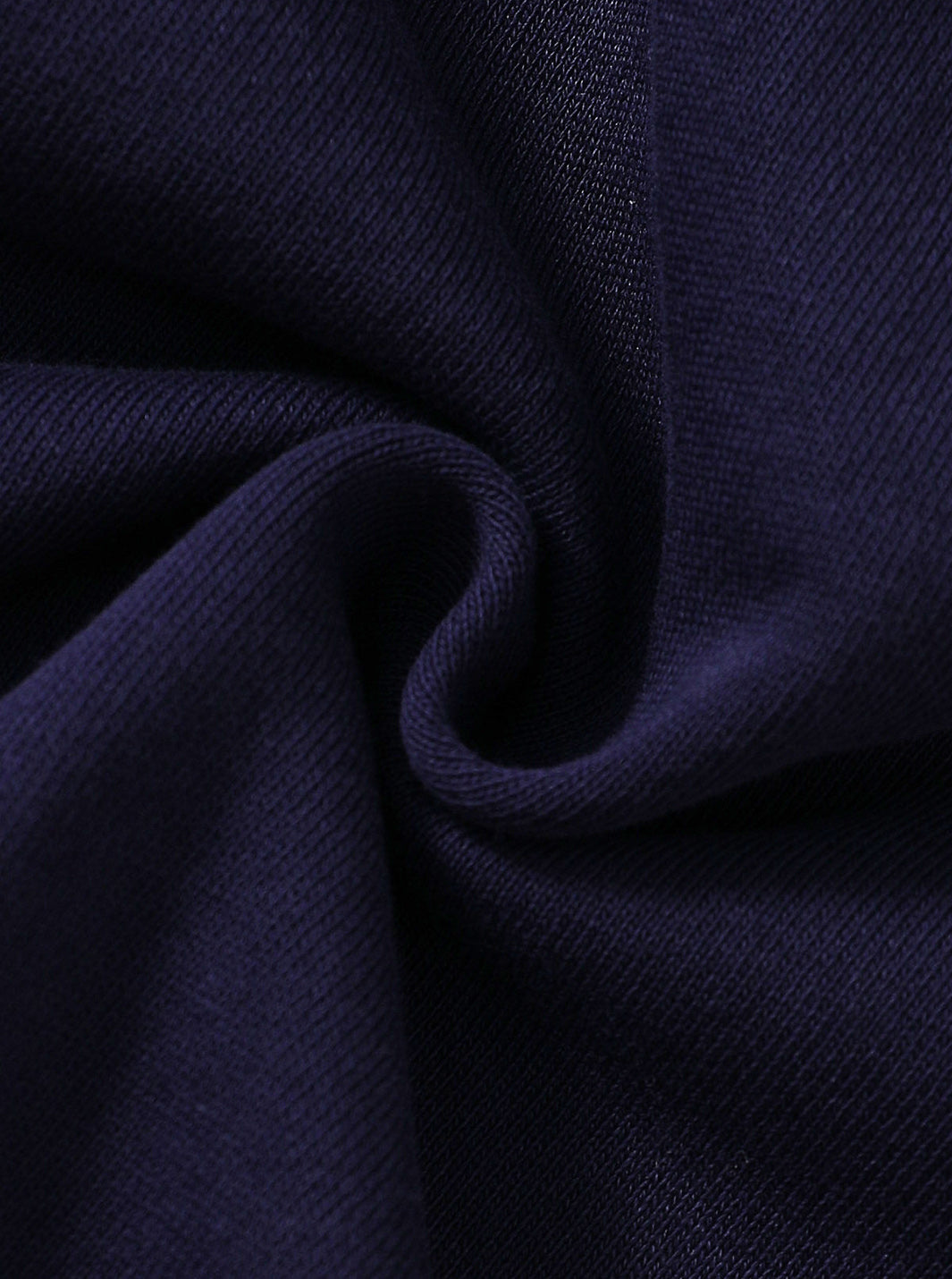Cord & Check Top- Navy