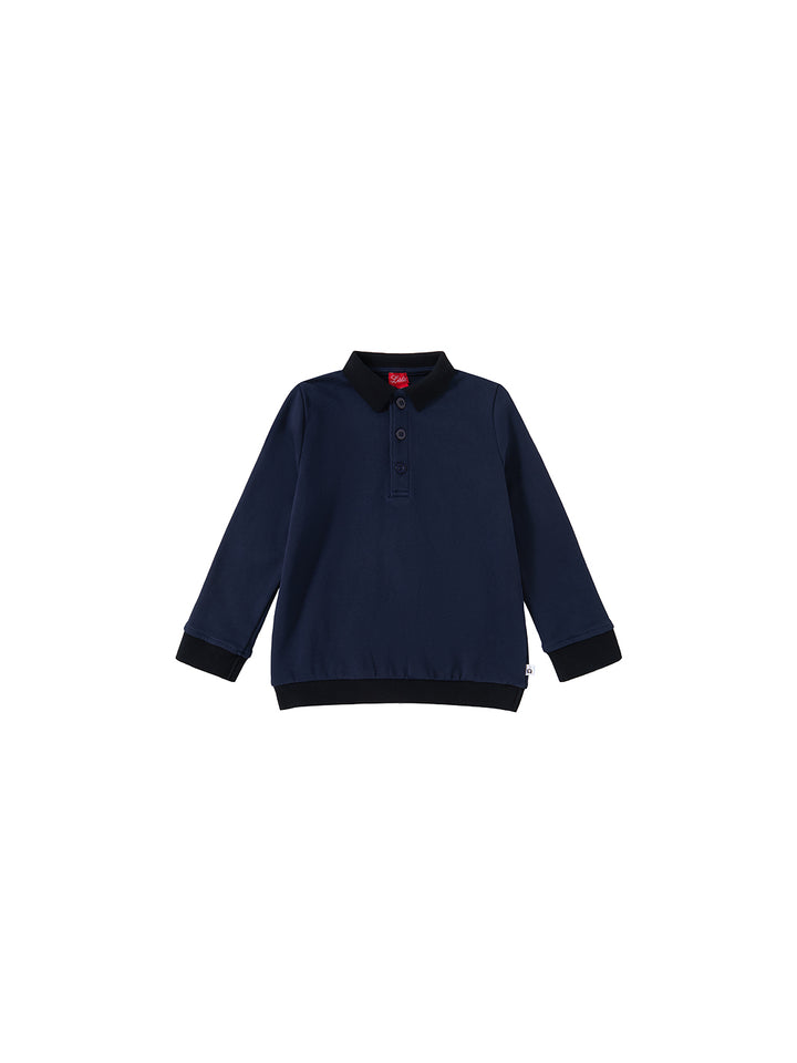 Polka Dot Patch Polo