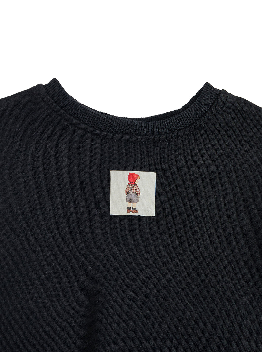 Woven Thread Baby Set - Black