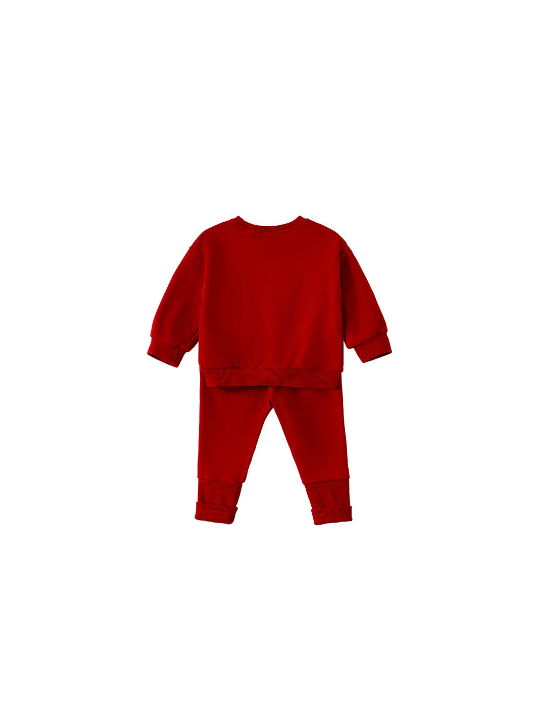 Woven Thread Baby Set - Cherry