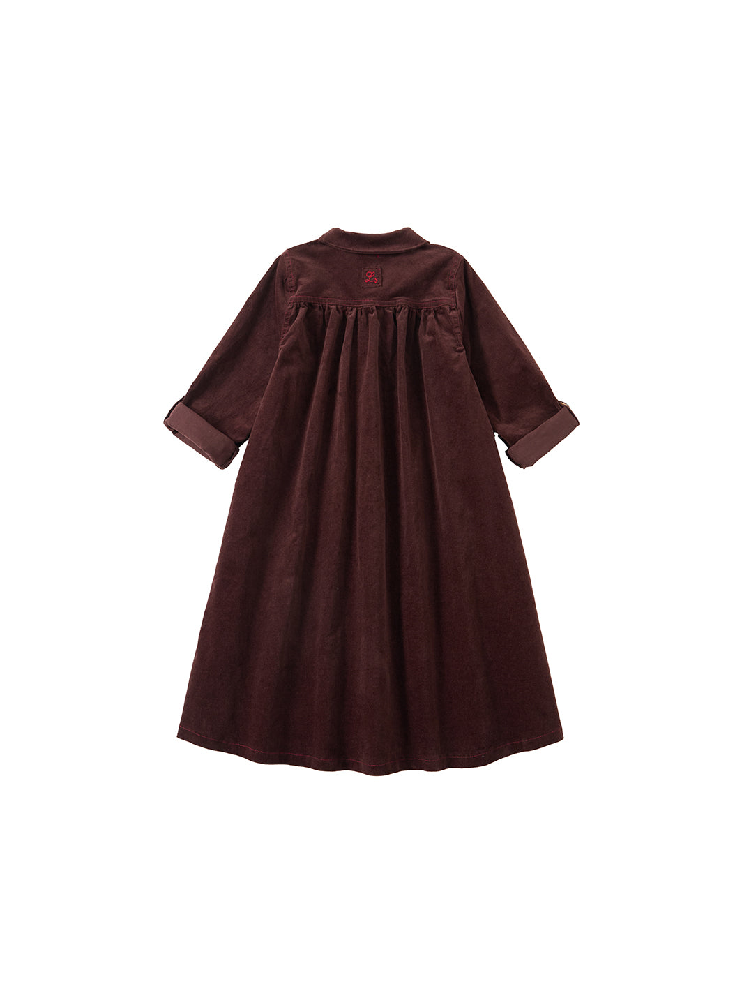 Brown Corduroy Dress