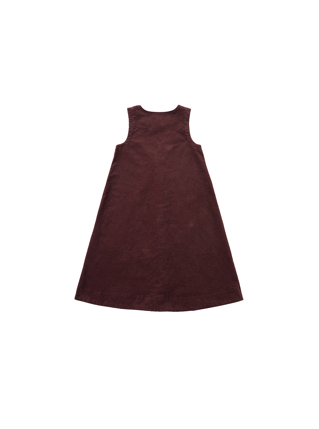 Brown Corduroy Button Jumper