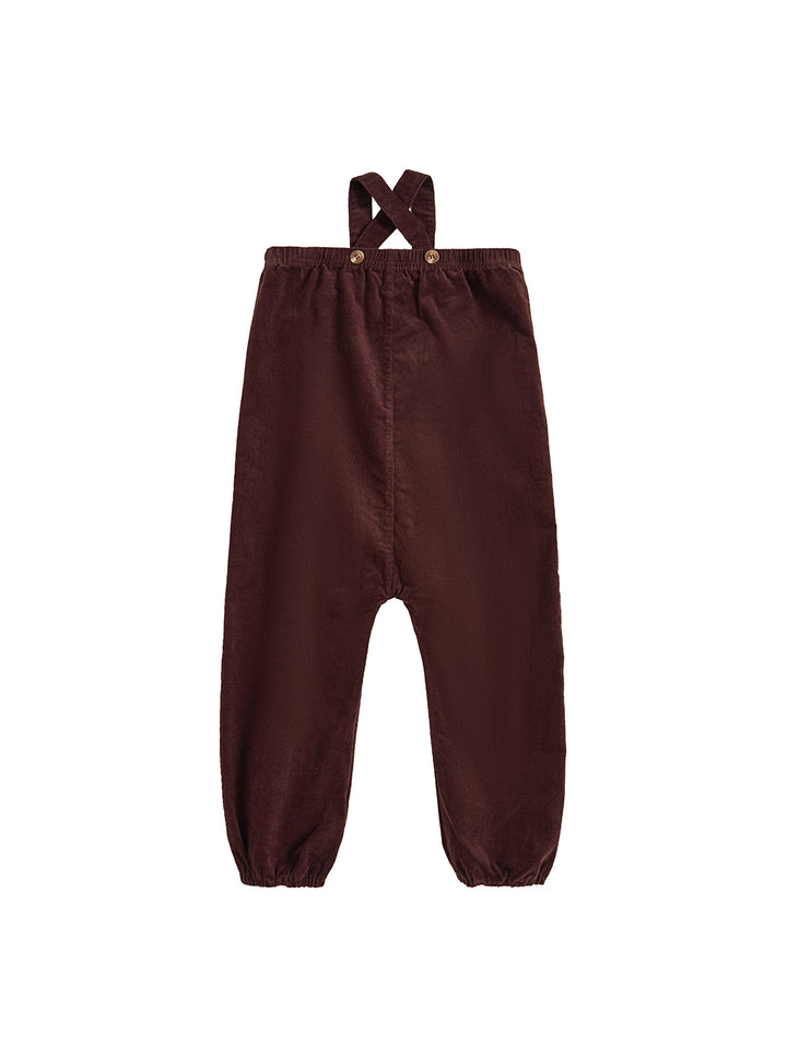 Brown Corduroy Overall