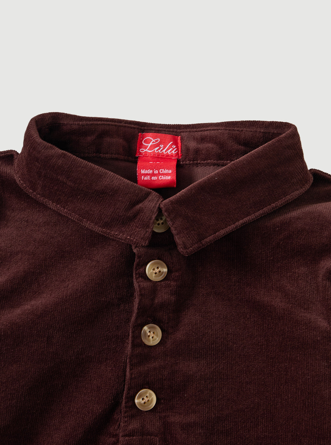 Brown Corduroy Shirt