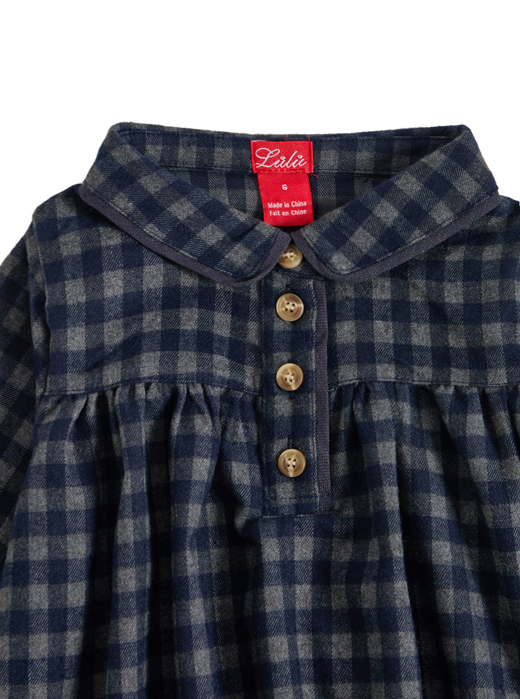Autumn Picnic Dress - Navy