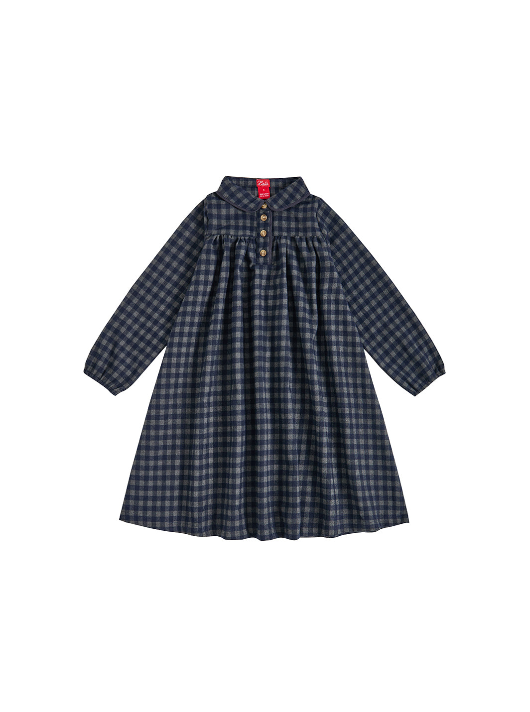 Autumn Picnic Dress - Navy
