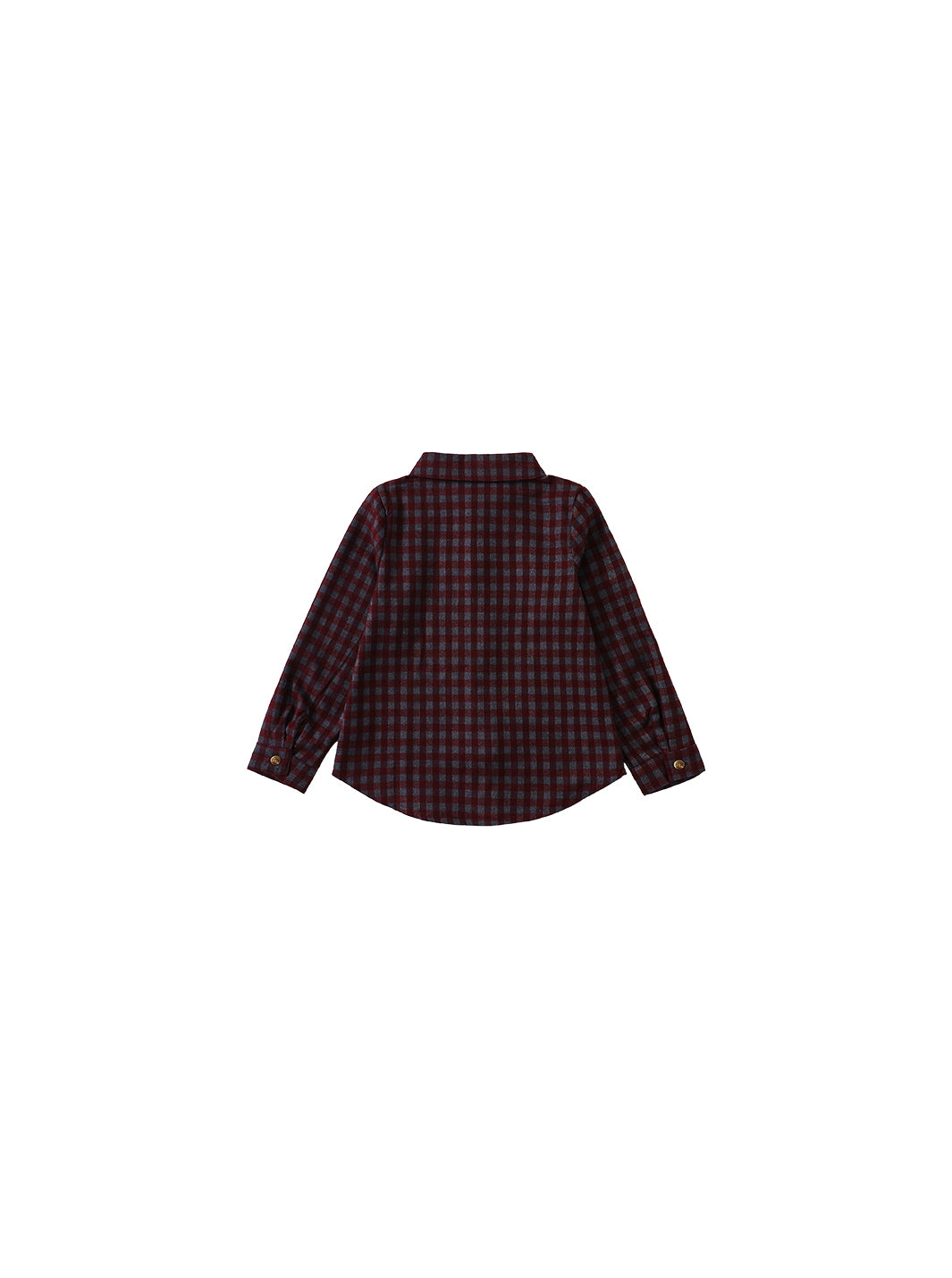 Autumn Picnic Shirt- Burgundy
