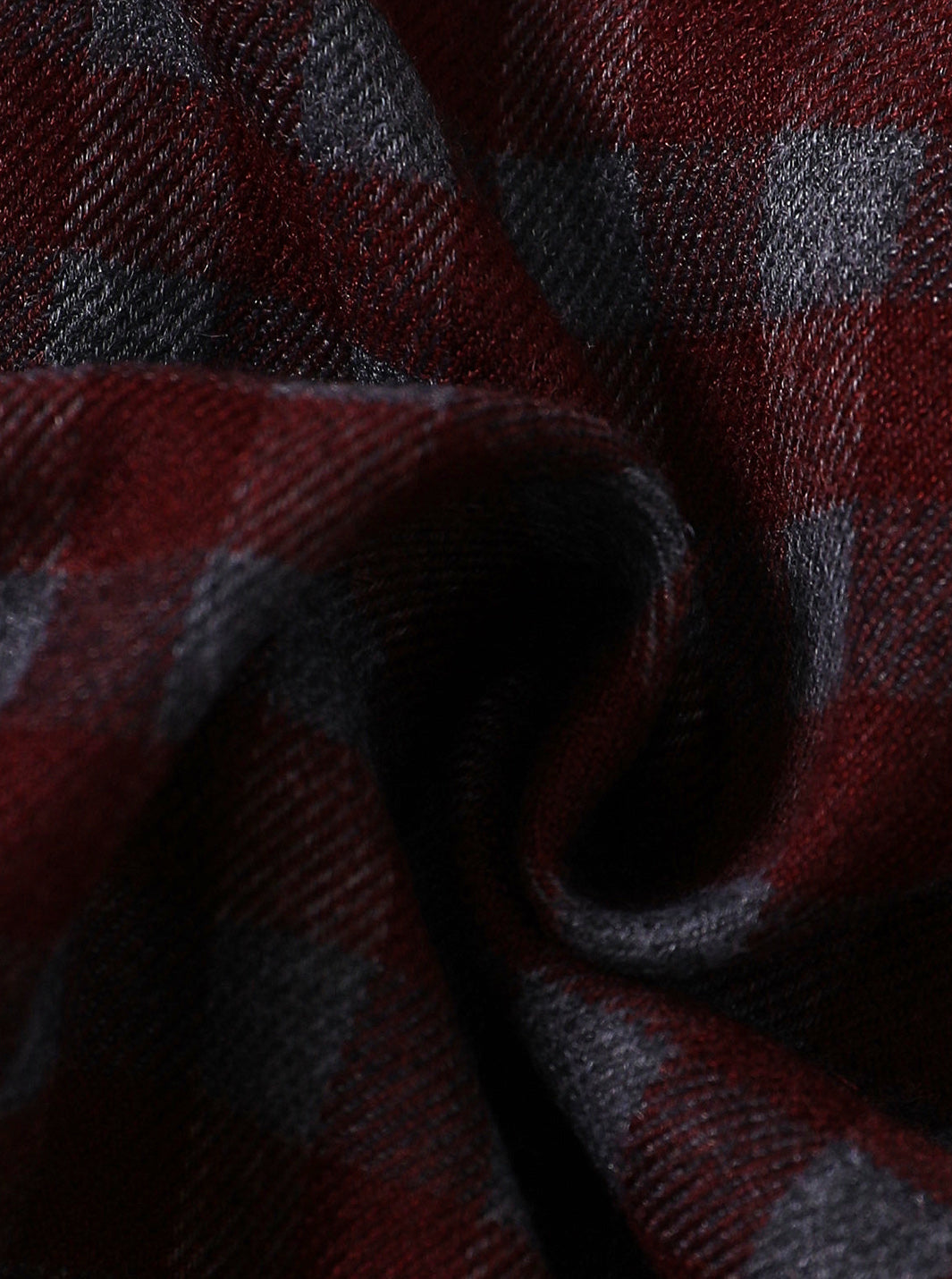 Autumn Picnic Shirt- Burgundy