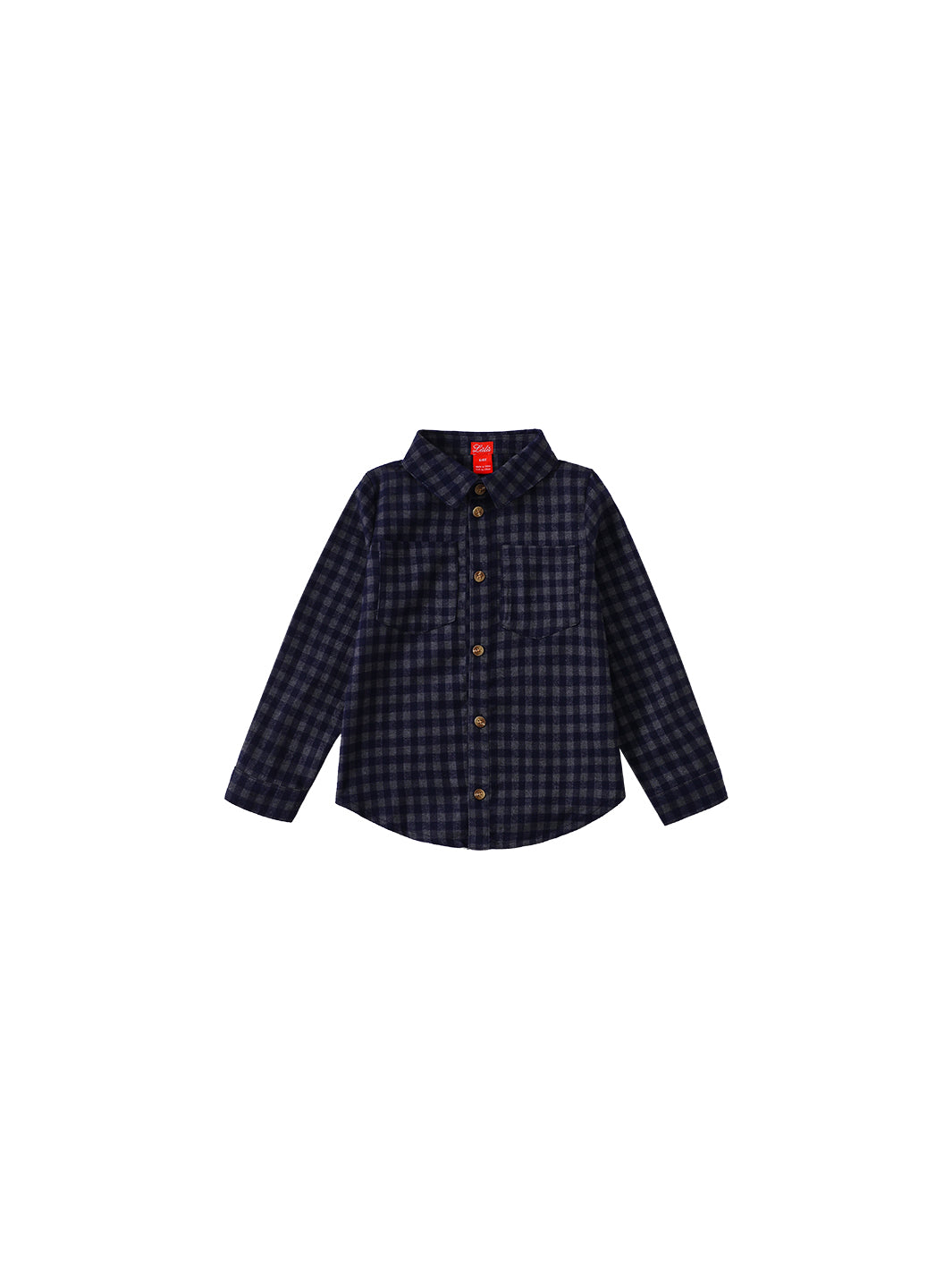 Autumn Picnic Shirt- Navy