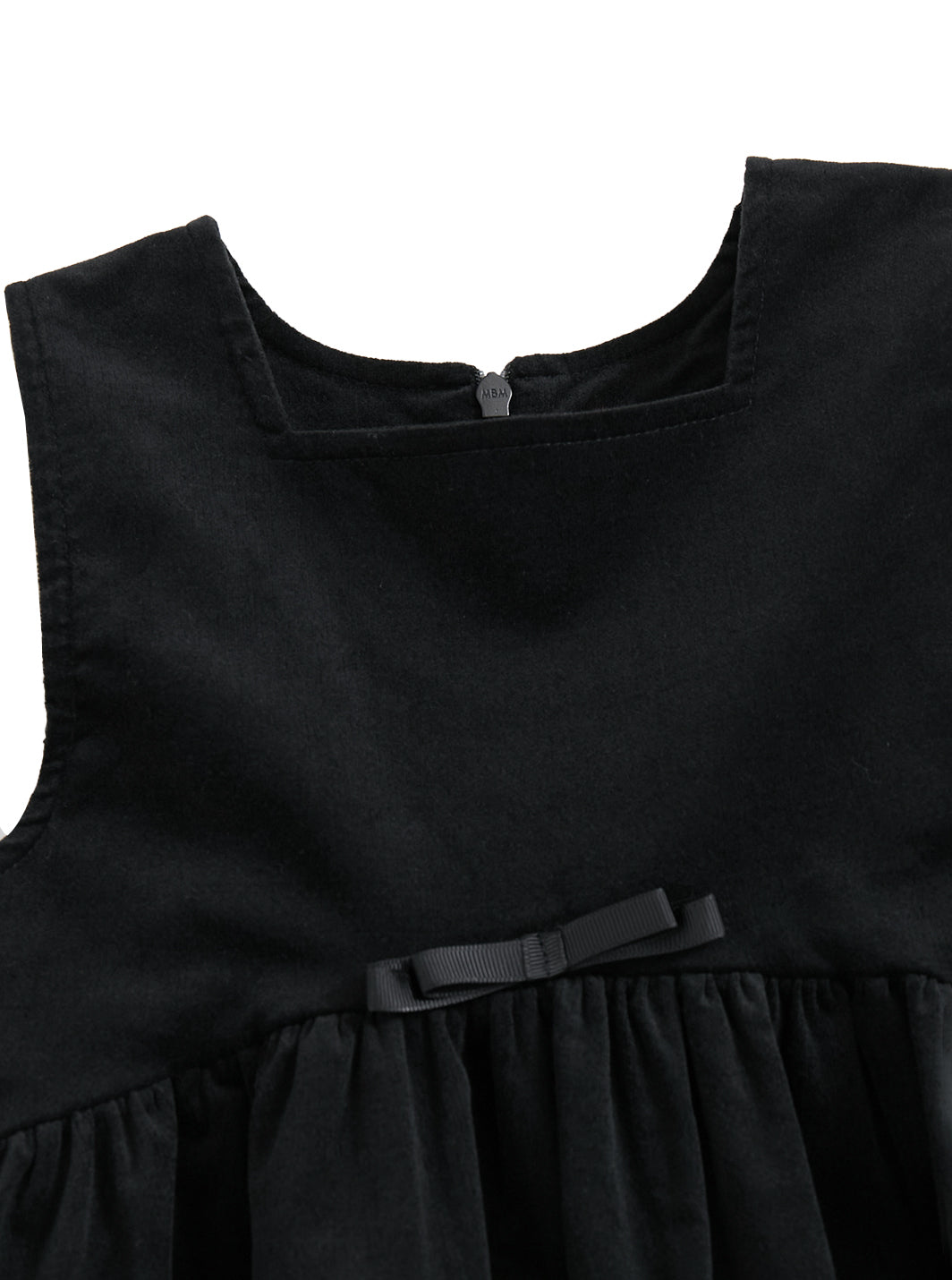 Stretched Velvet High Cut Jumper