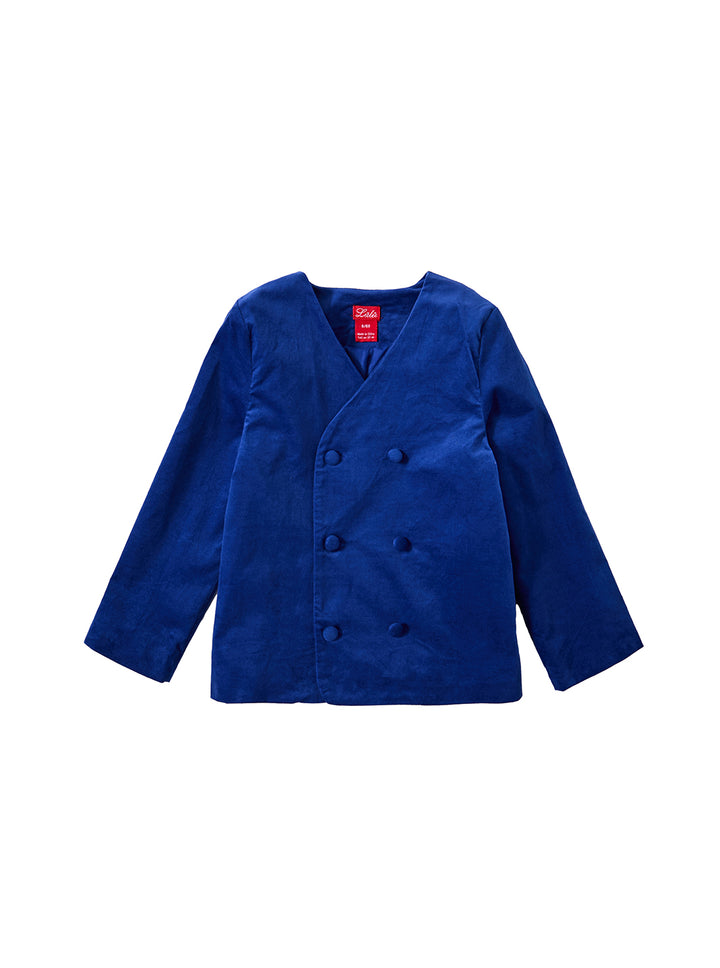 Stretch Velvet Blazer