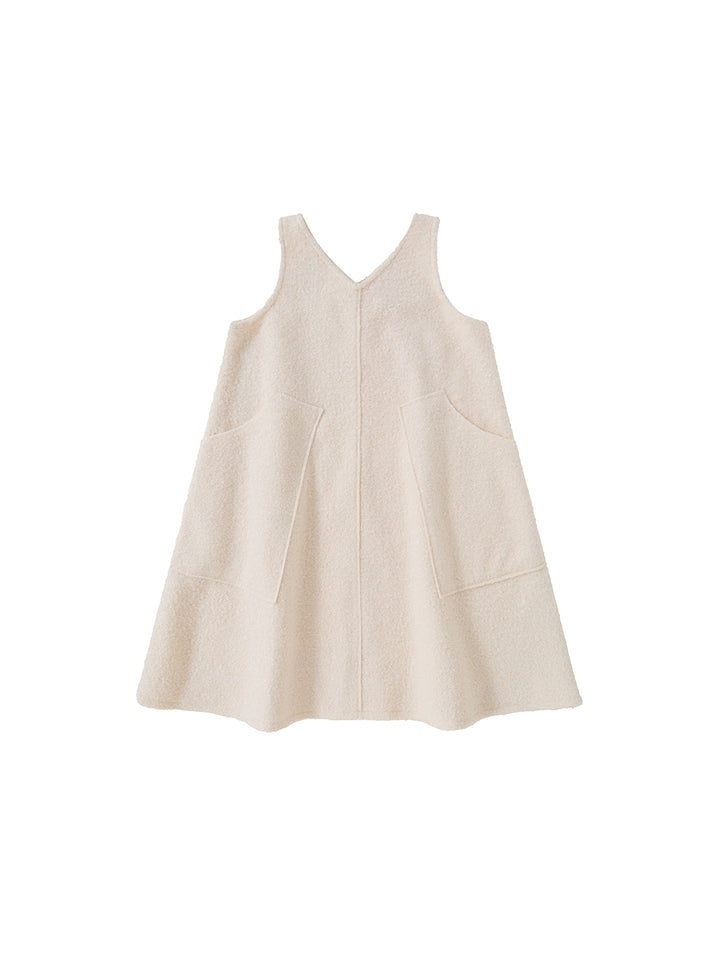 Brushed Sherpa Jumper - Off White