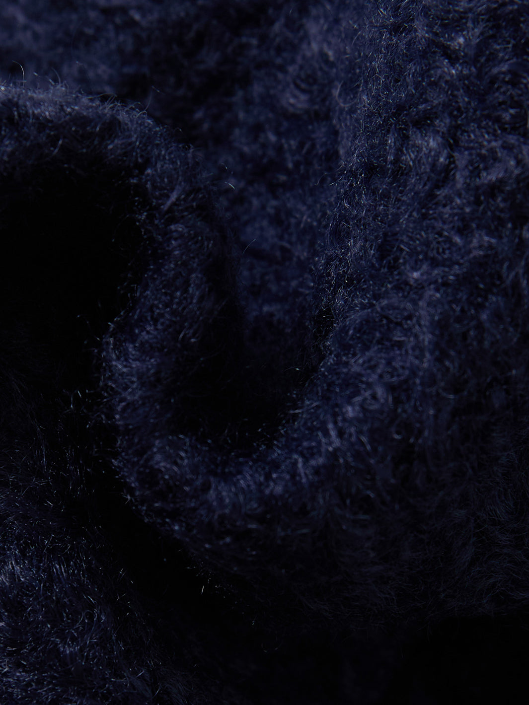 Brushed Sherpa Overall - Navy