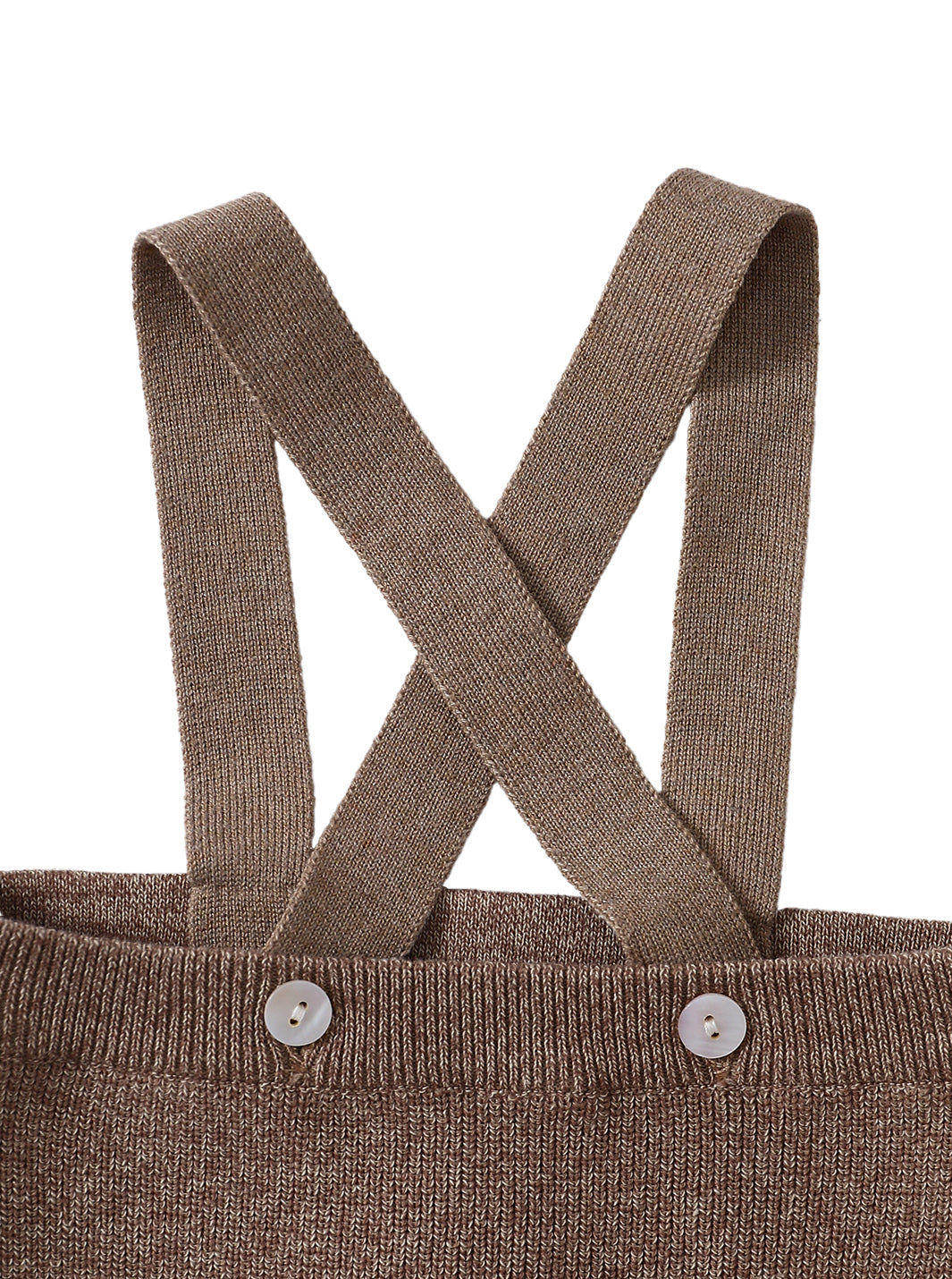 Classic Knit Overall - Beige
