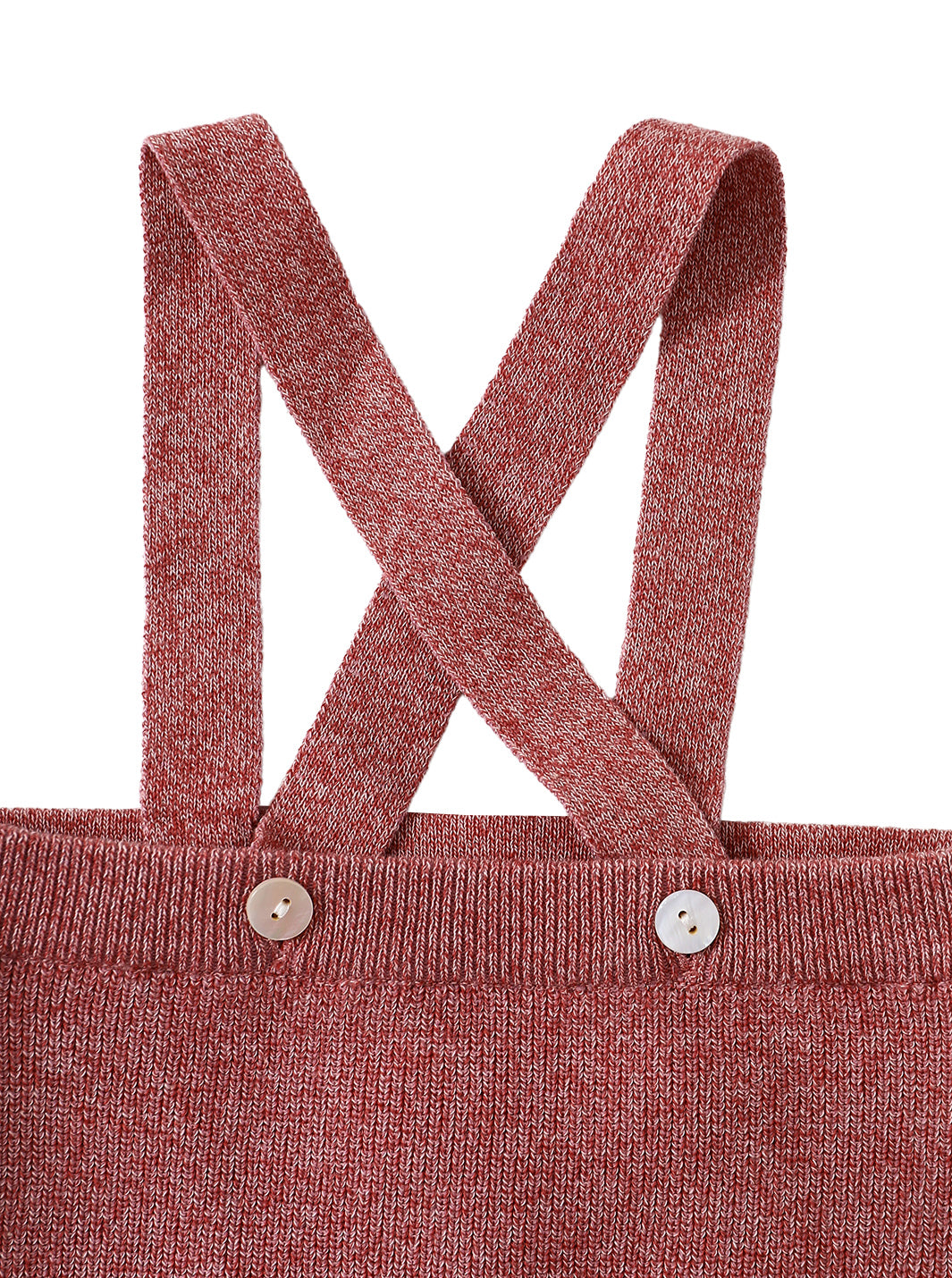 Classic Knit Overall - Mauve