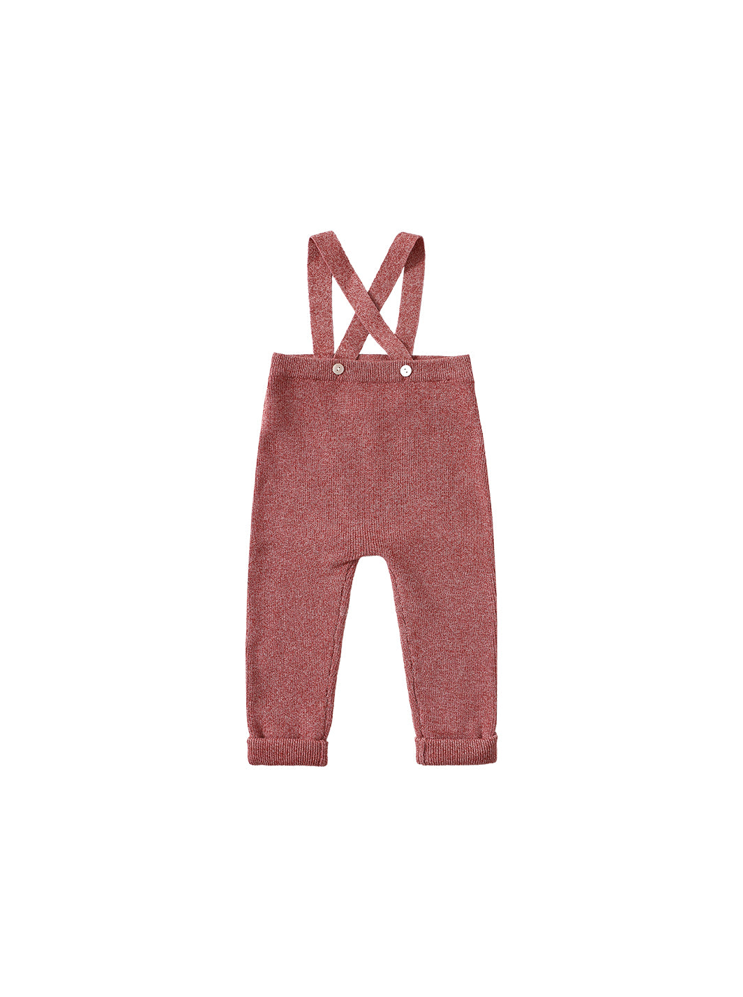 Classic Knit Overall - Mauve
