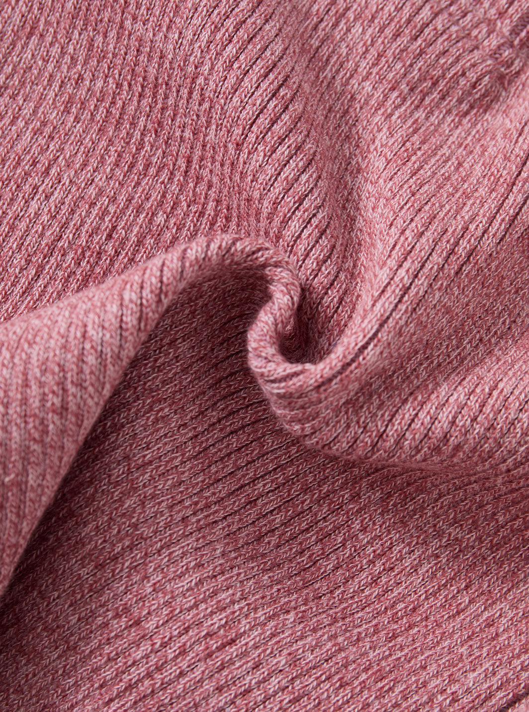 Classic Knit Collared Sweater - Mauve