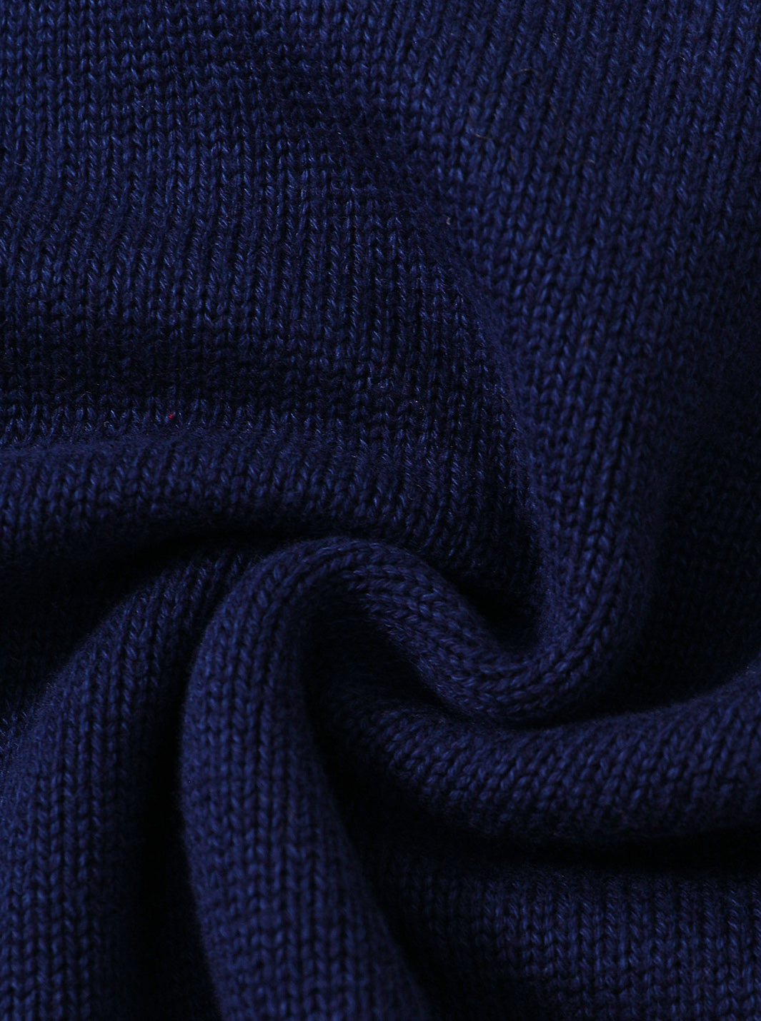 Classic Knit Emblem Sweater - Blue