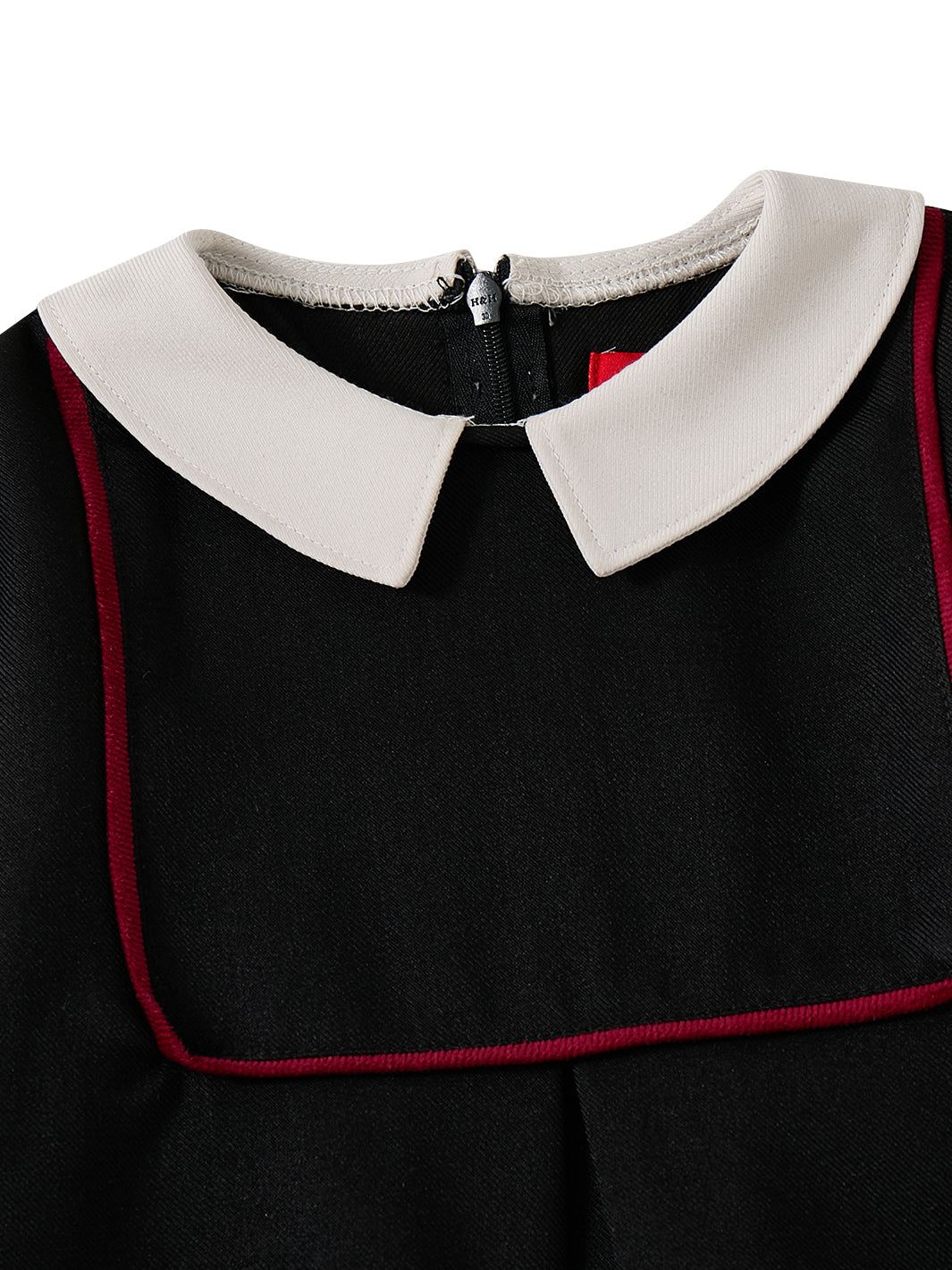 Bib Trim Dress
