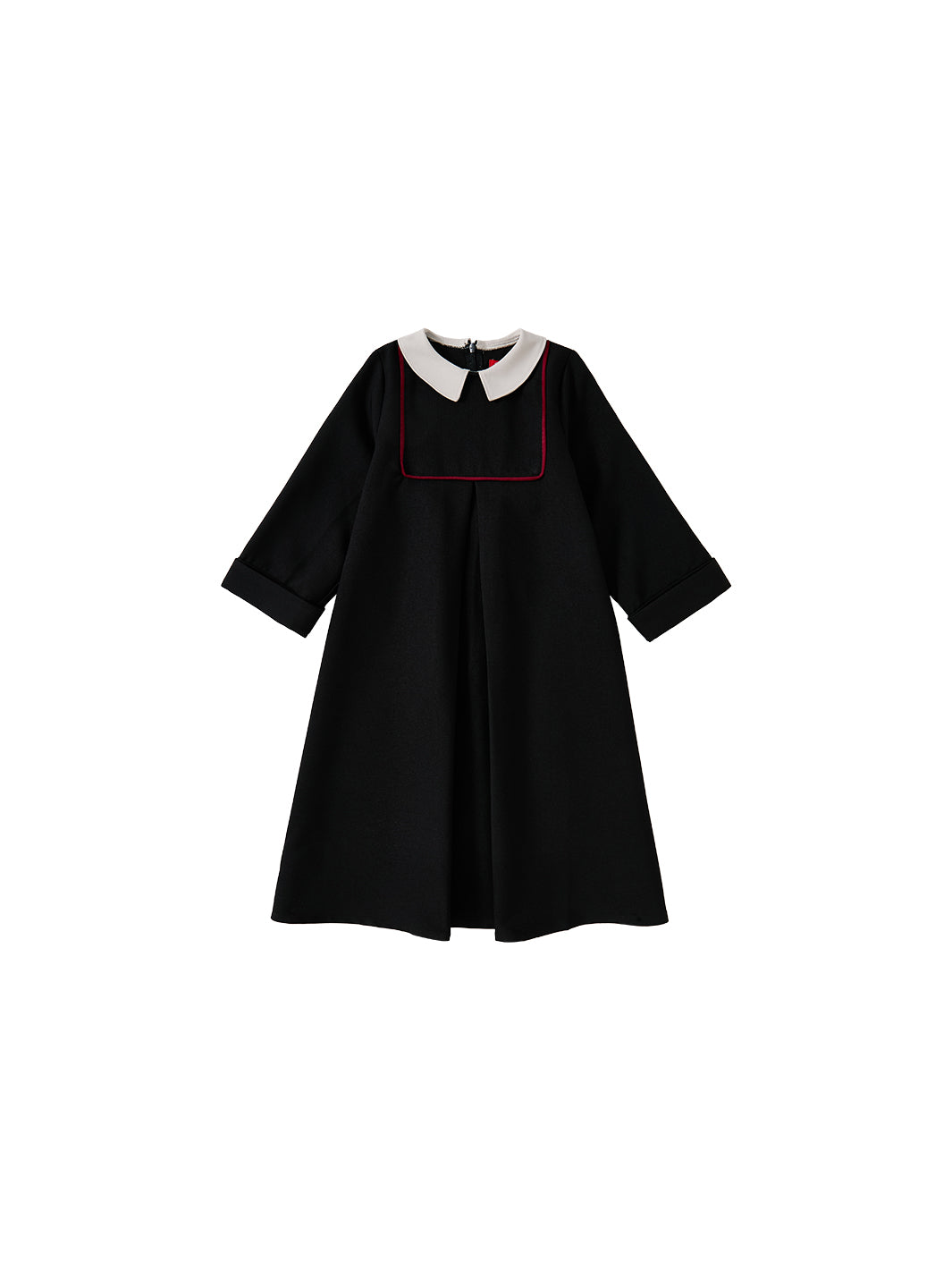Bib Trim Dress