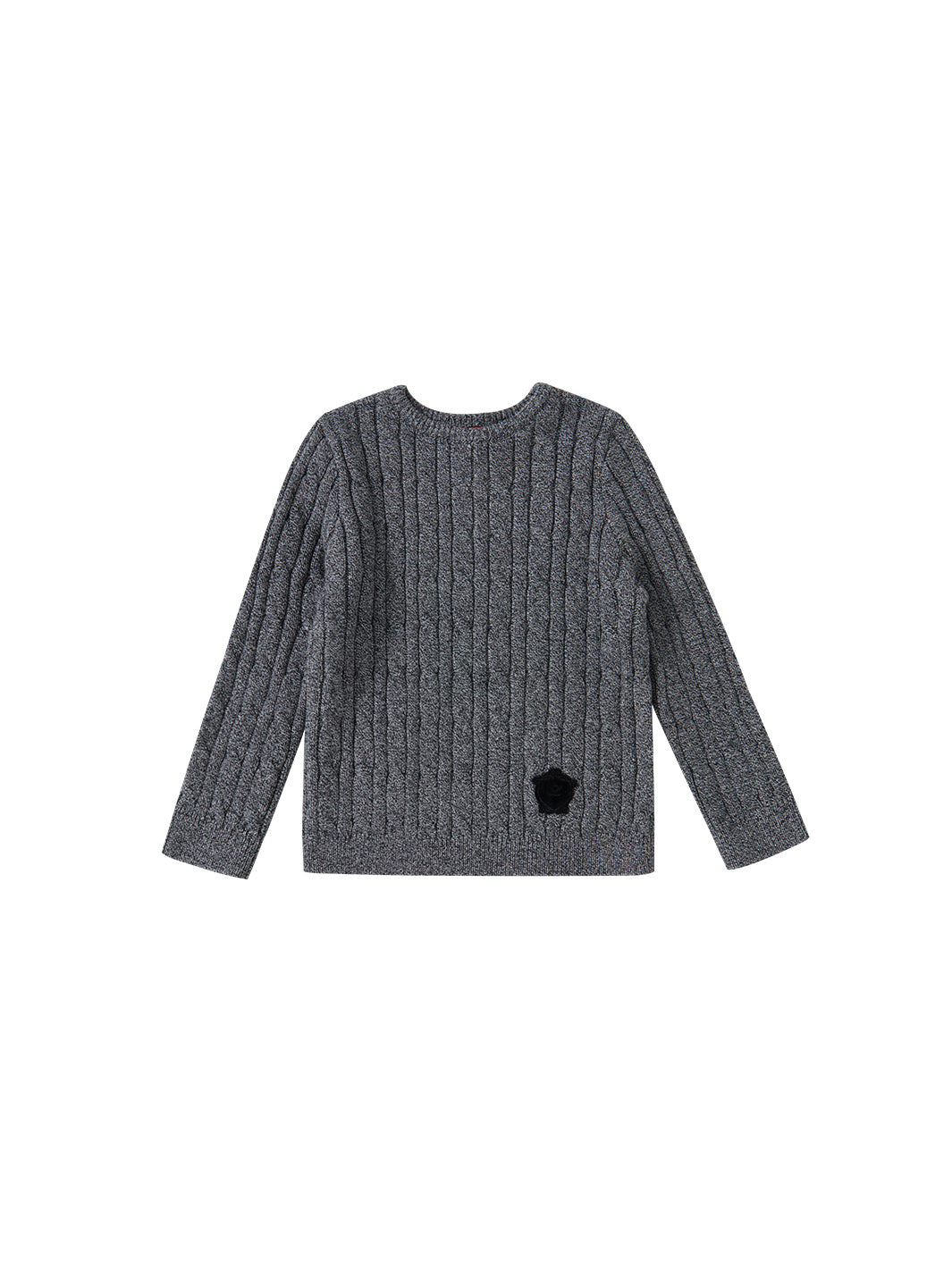 Midnight Crest Sweater