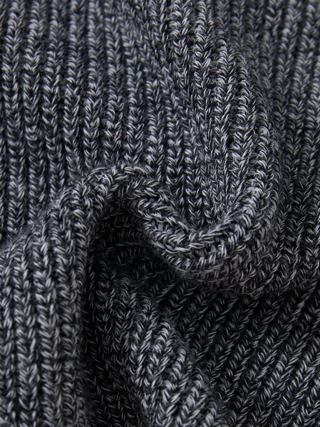 Midnight Crest Mock Neck Sweater