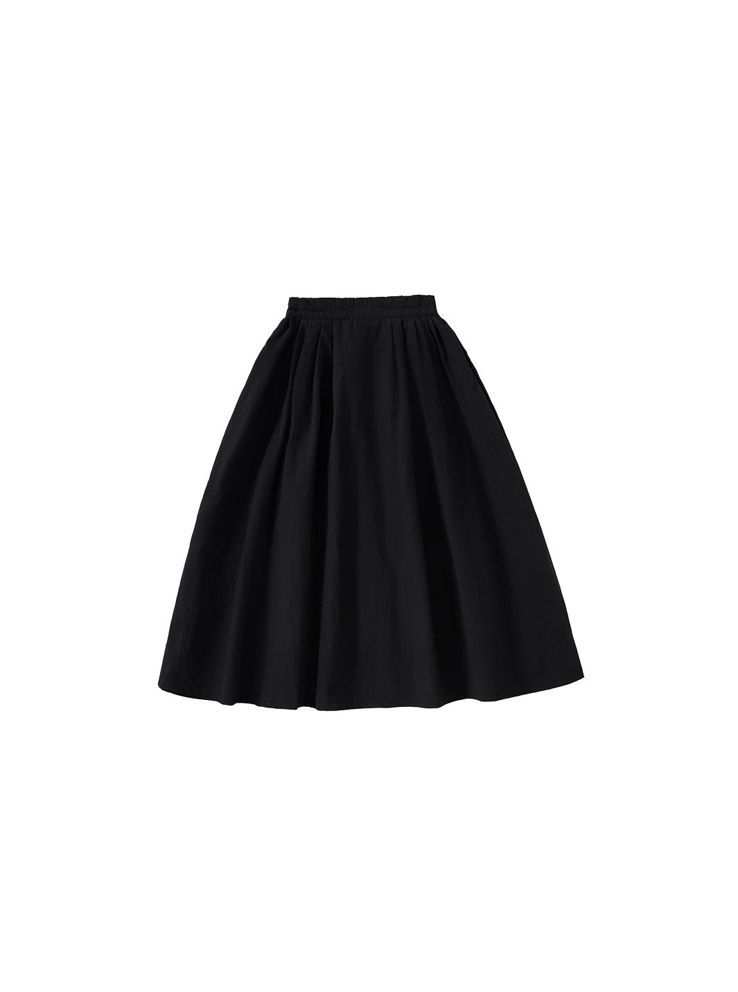 Pretty Poise Tea-length Skirt - Black