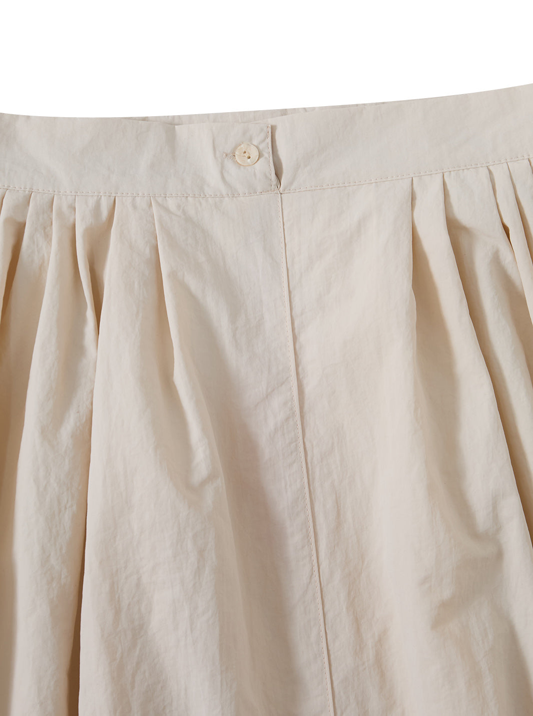 Pretty Poise Tea-length Skirt - Off White