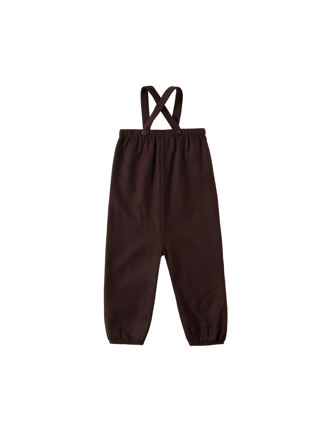 Brushed Overall - Brown