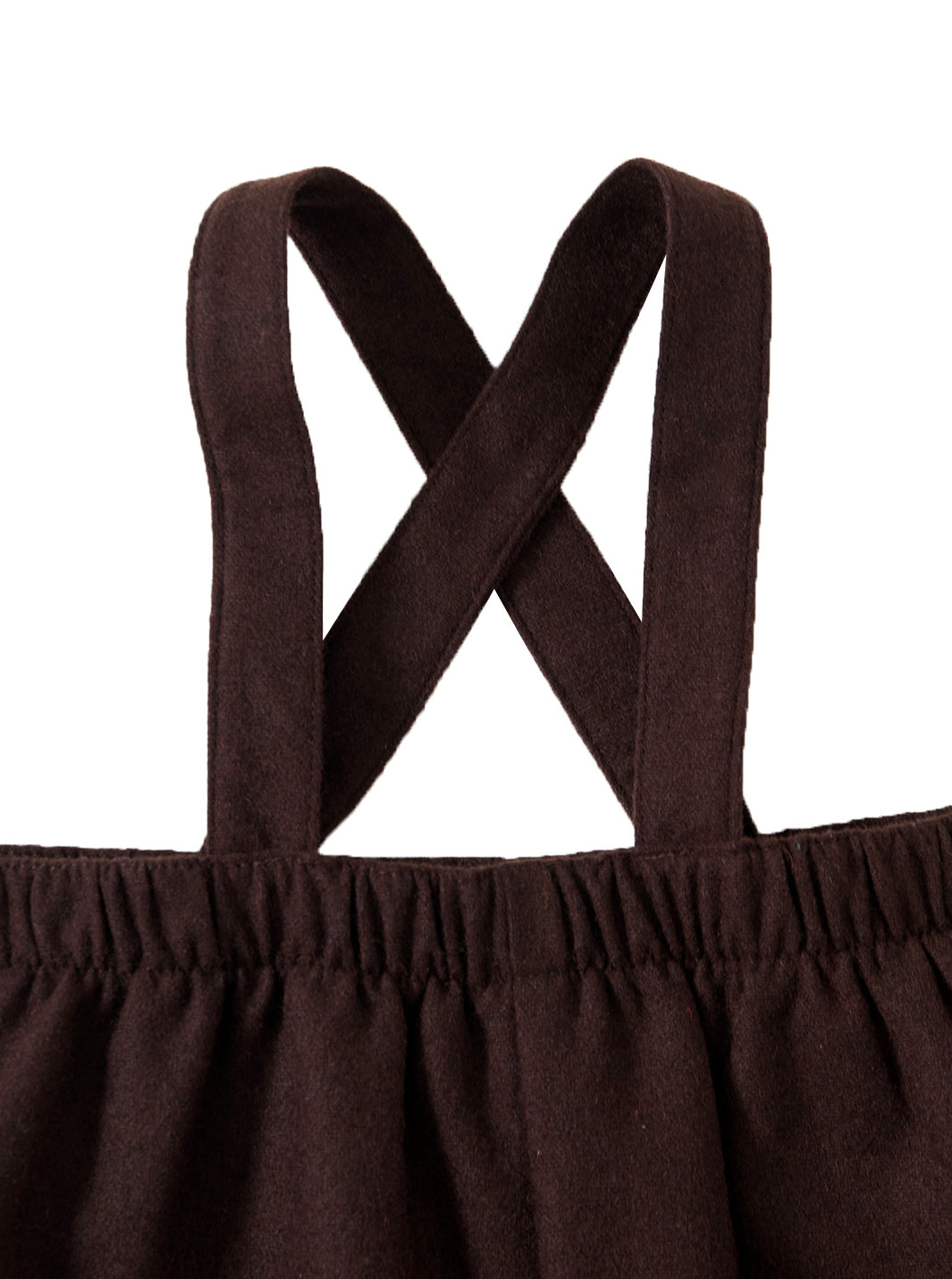 Brushed Overall - Brown