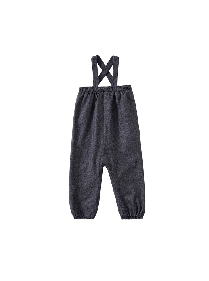 Brushed Overall - Grey
