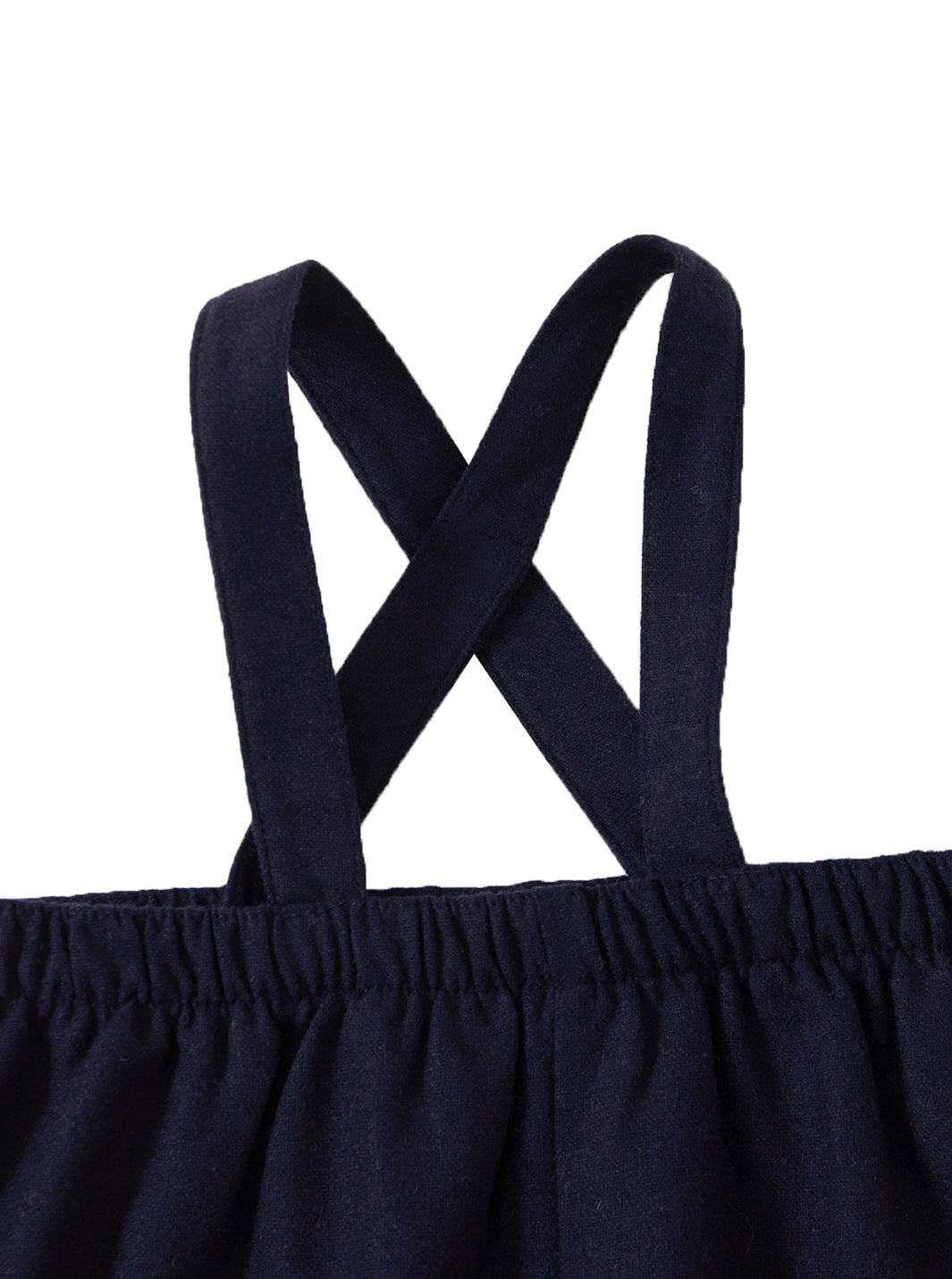 Brushed Overall - Navy