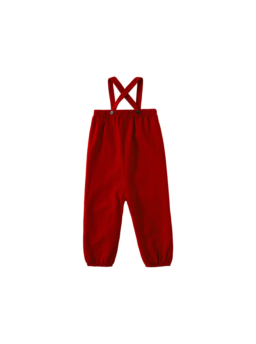 Brushed Overall - Red