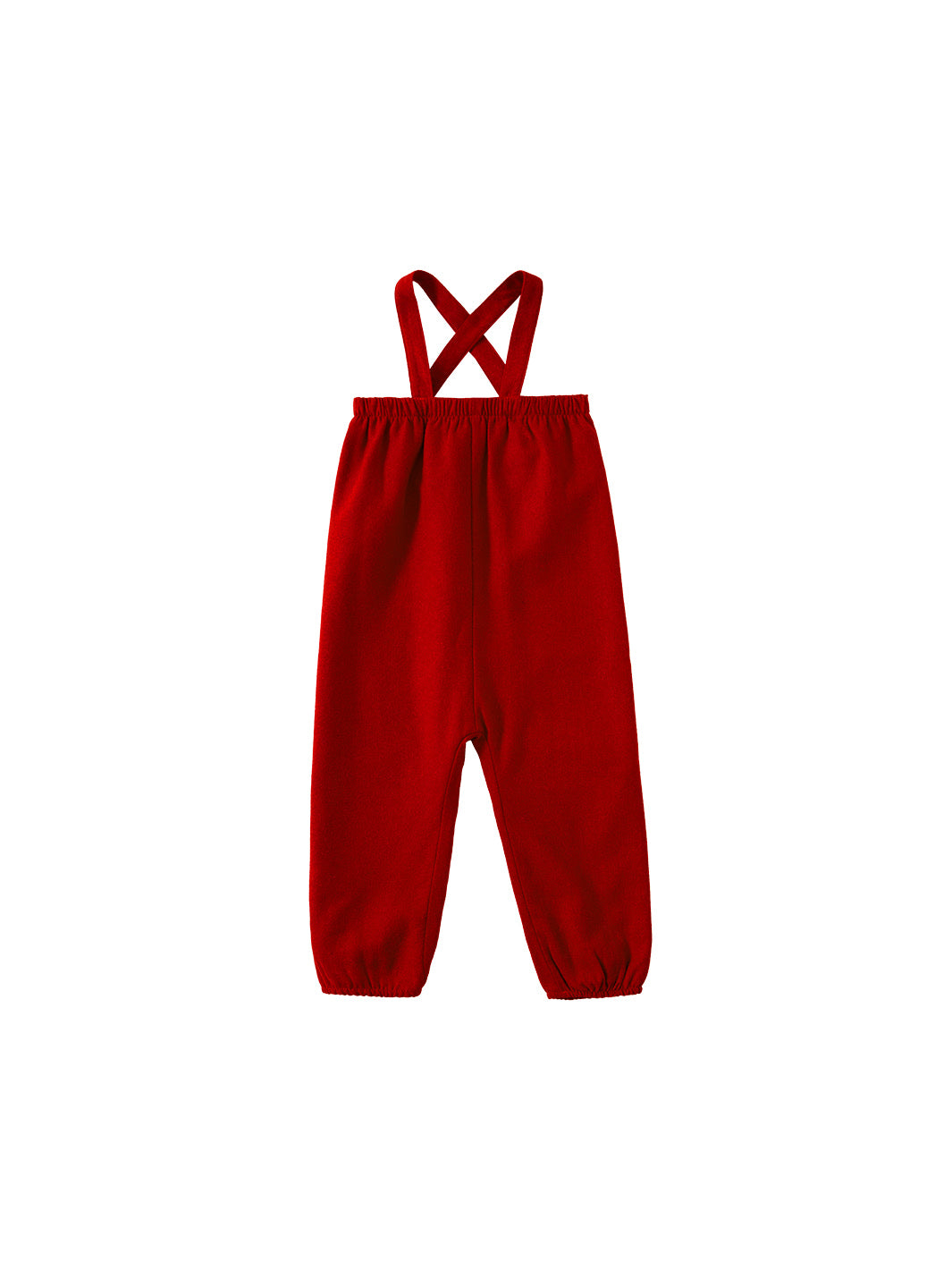 Brushed Overall - Red