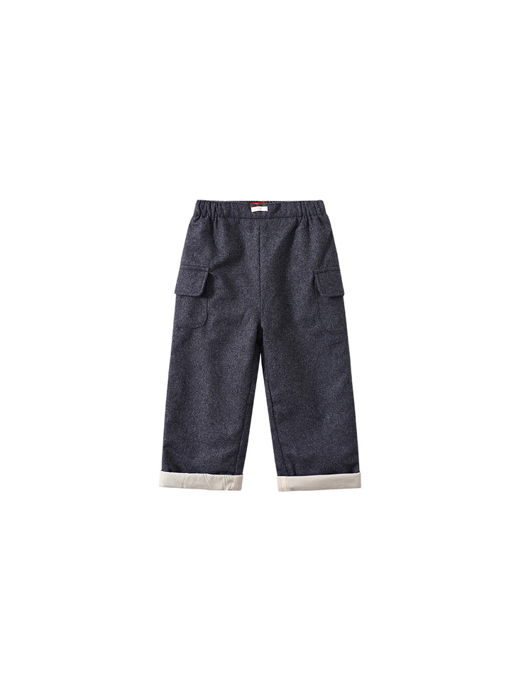 Brushed Long Pants - Grey