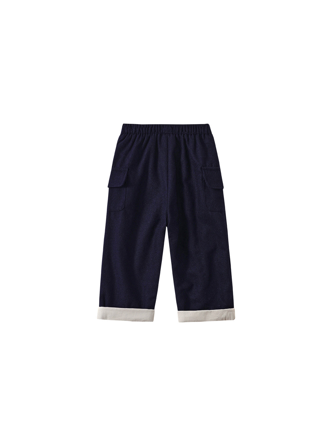 Brushed Long Pants - Navy