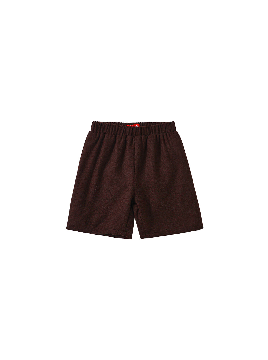 Brushed Short Pants - Brown