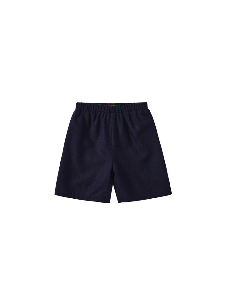 Brushed Short Pants - Navy